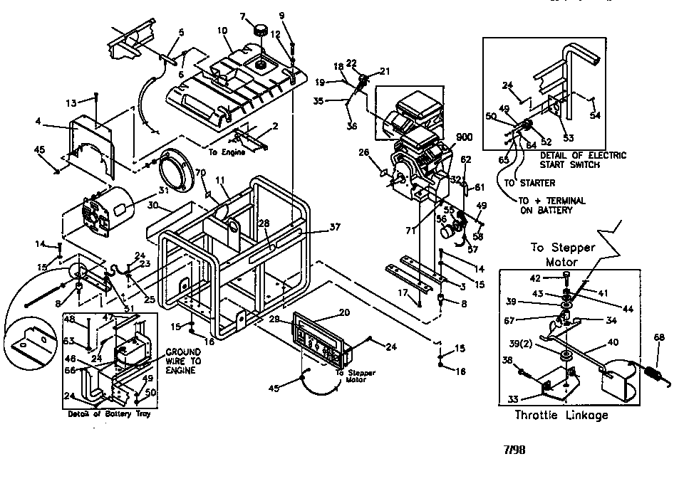 Craftsman Generator Parts Diagram