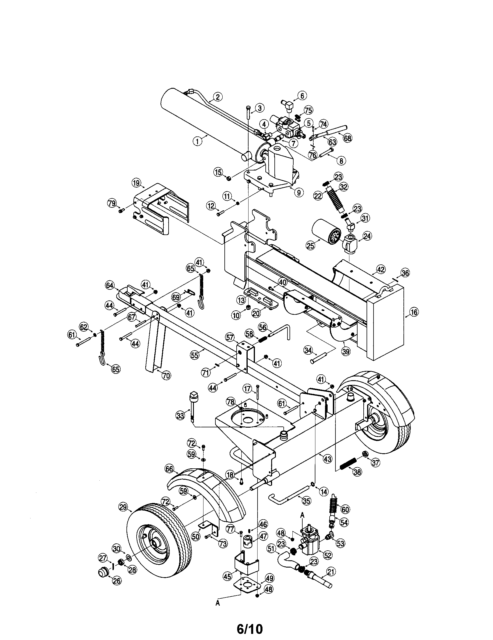 35 Log Splitter Parts Diagram - Wiring Diagram Database