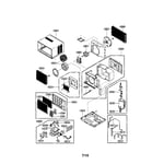 LG HBLG1200H room air conditioner parts Sears Parts Direct