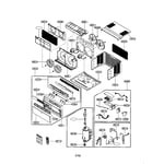 LG LA1000PR room air conditioner parts | Sears PartsDirect