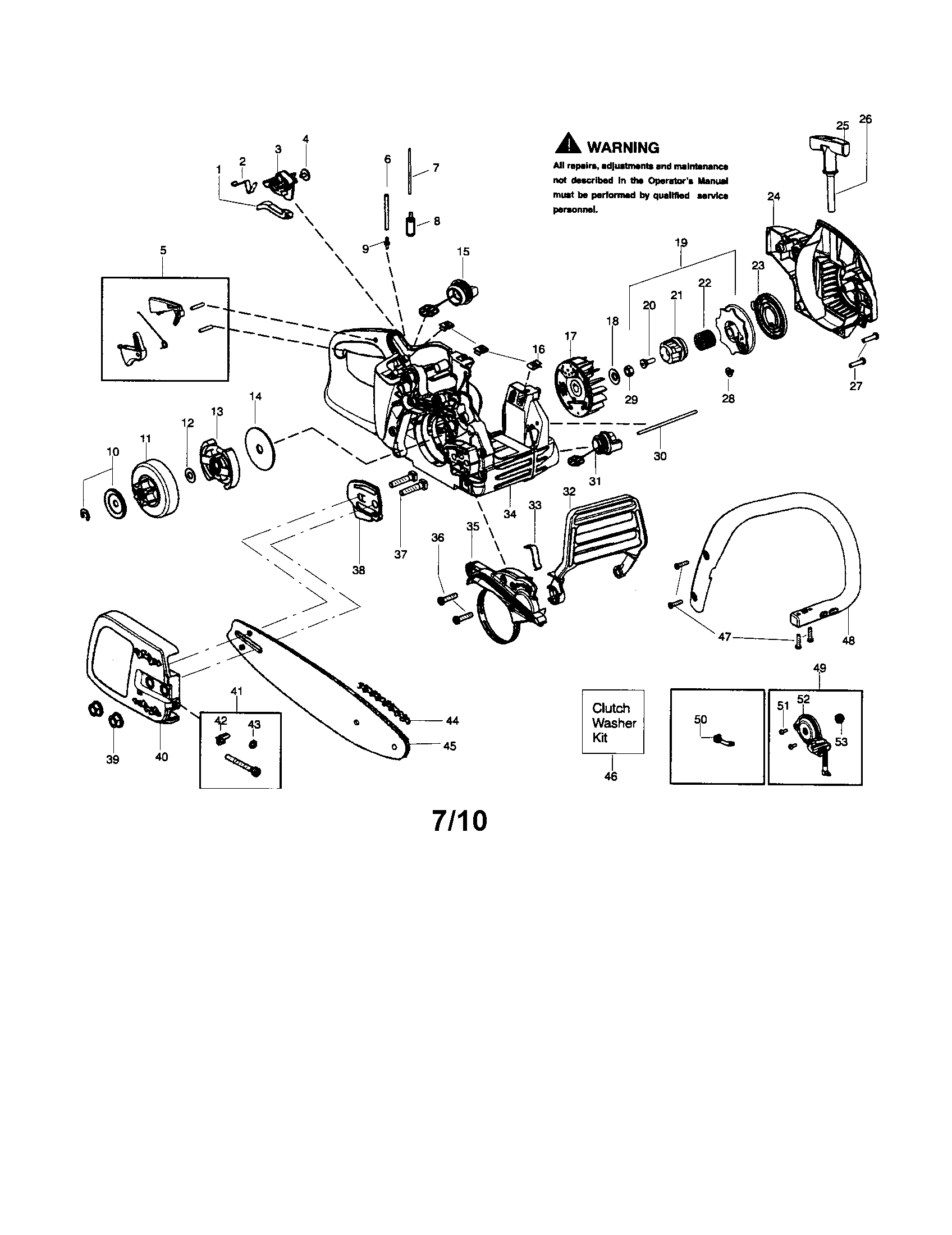 Mac 3200 chainsaw oil