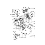 LG WM3455HW washer parts | Sears Parts Direct