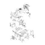 Poulan PXT16542 (96016001700) front-engine lawn tractor parts | Sears