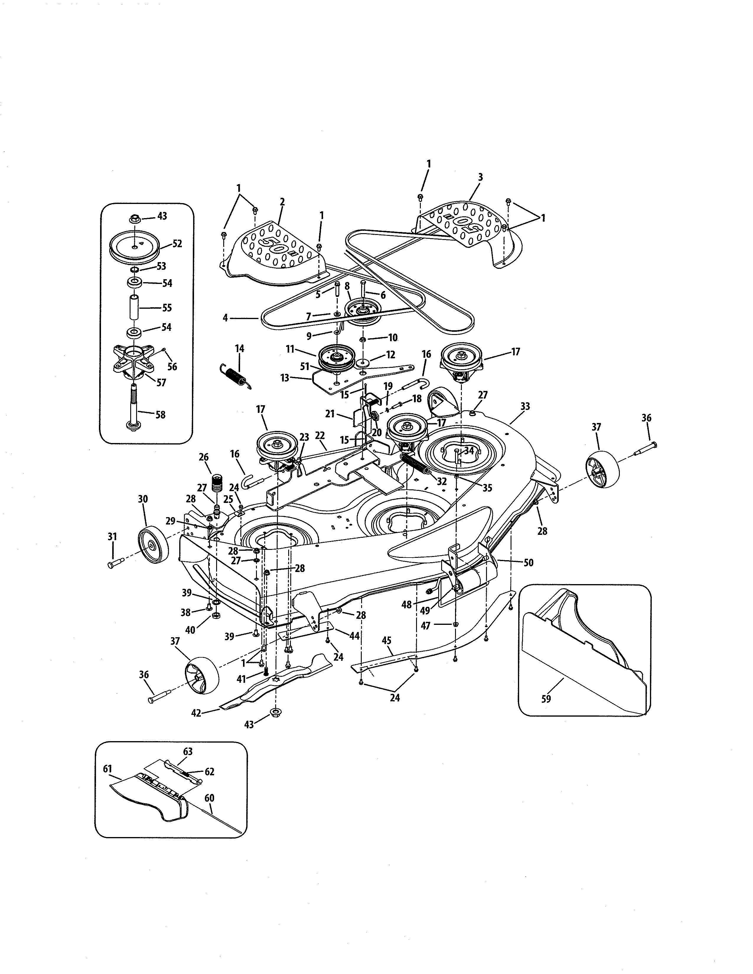 Cub Cadet 13rx91at056 Front Engine Lawn Tractor Parts Sears Partsdirect