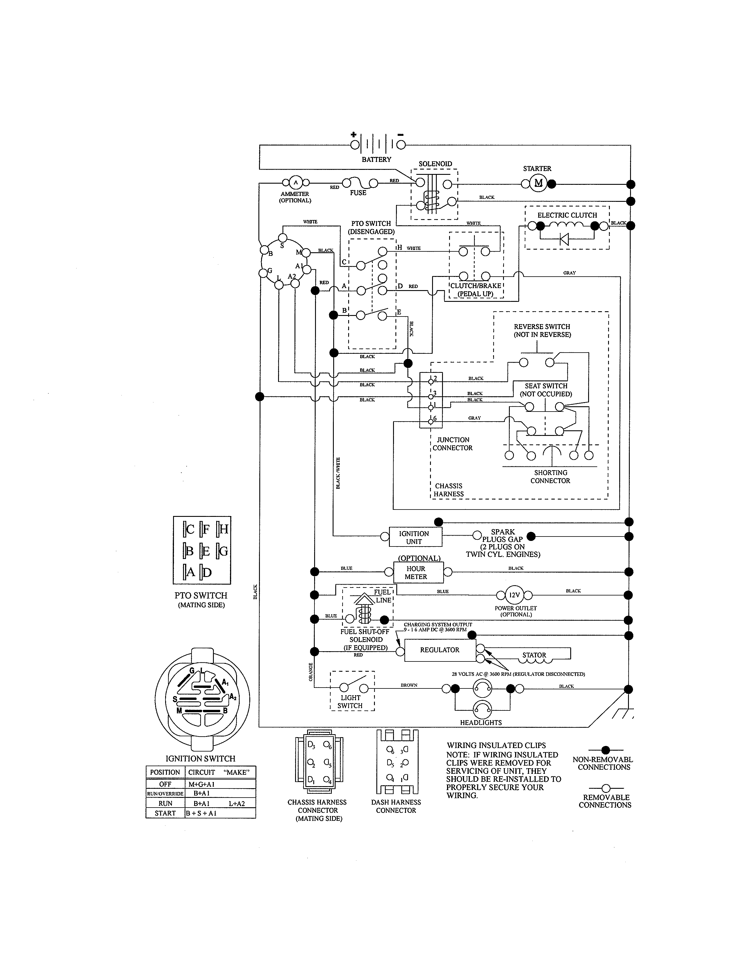 wiring diagram craftsman 6000 tractor - Wiring Diagram