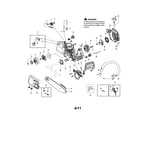 Poulan PP3416 gas chainsaw parts | Sears PartsDirect