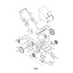 MTD 11A-546B729 gas walk-behind mower parts | Sears PartsDirect