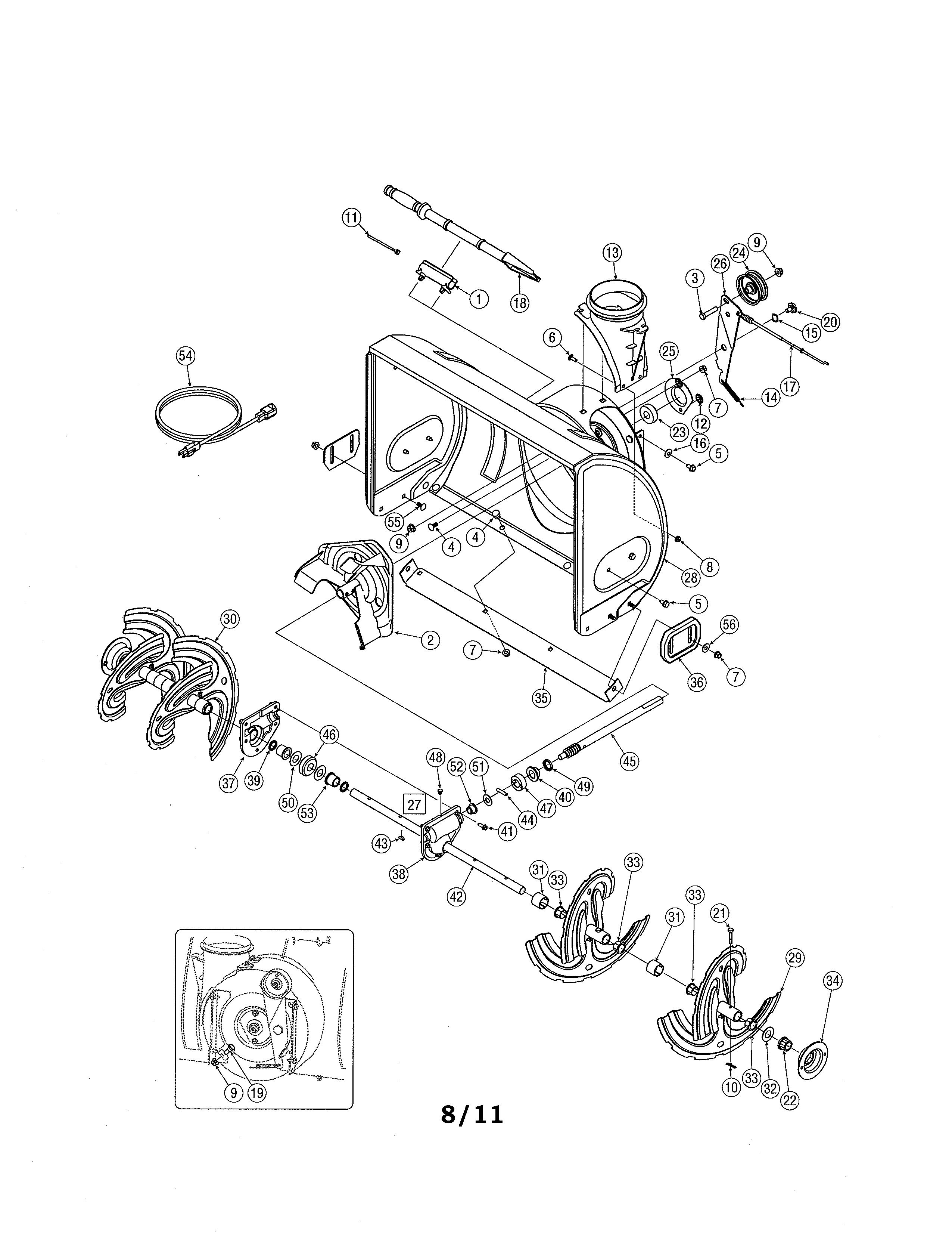 Craftsman Snowblower Parts Diagram