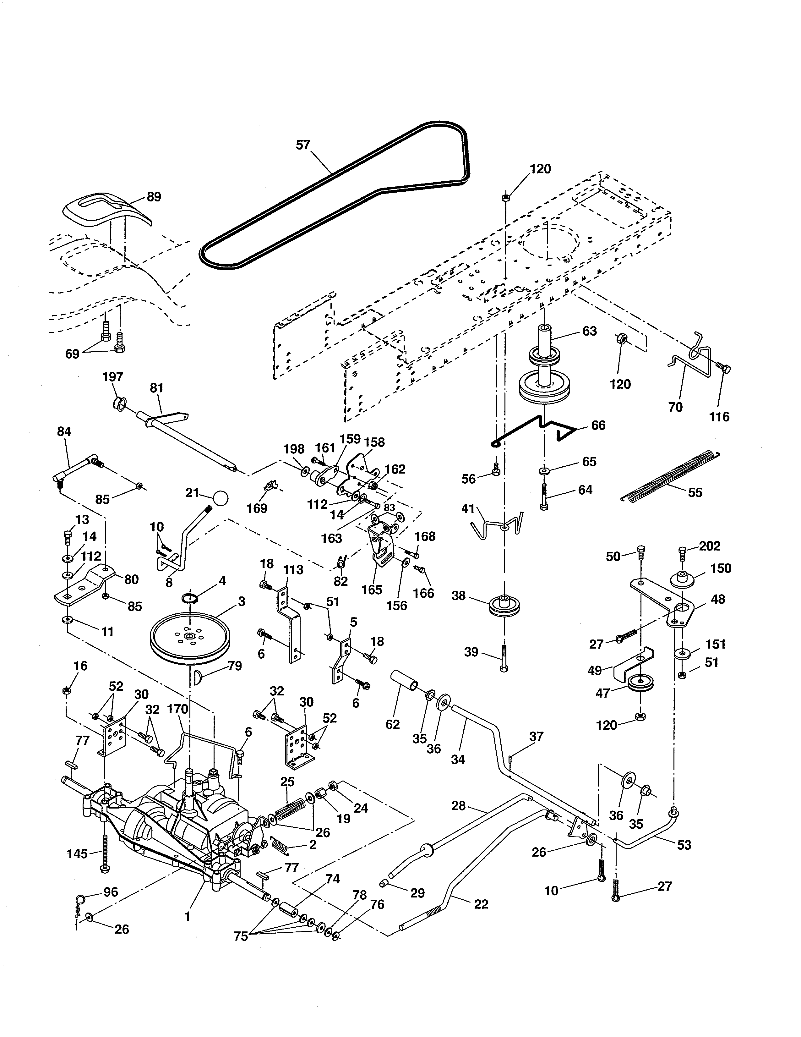 Ariens Mower Parts Diagram
