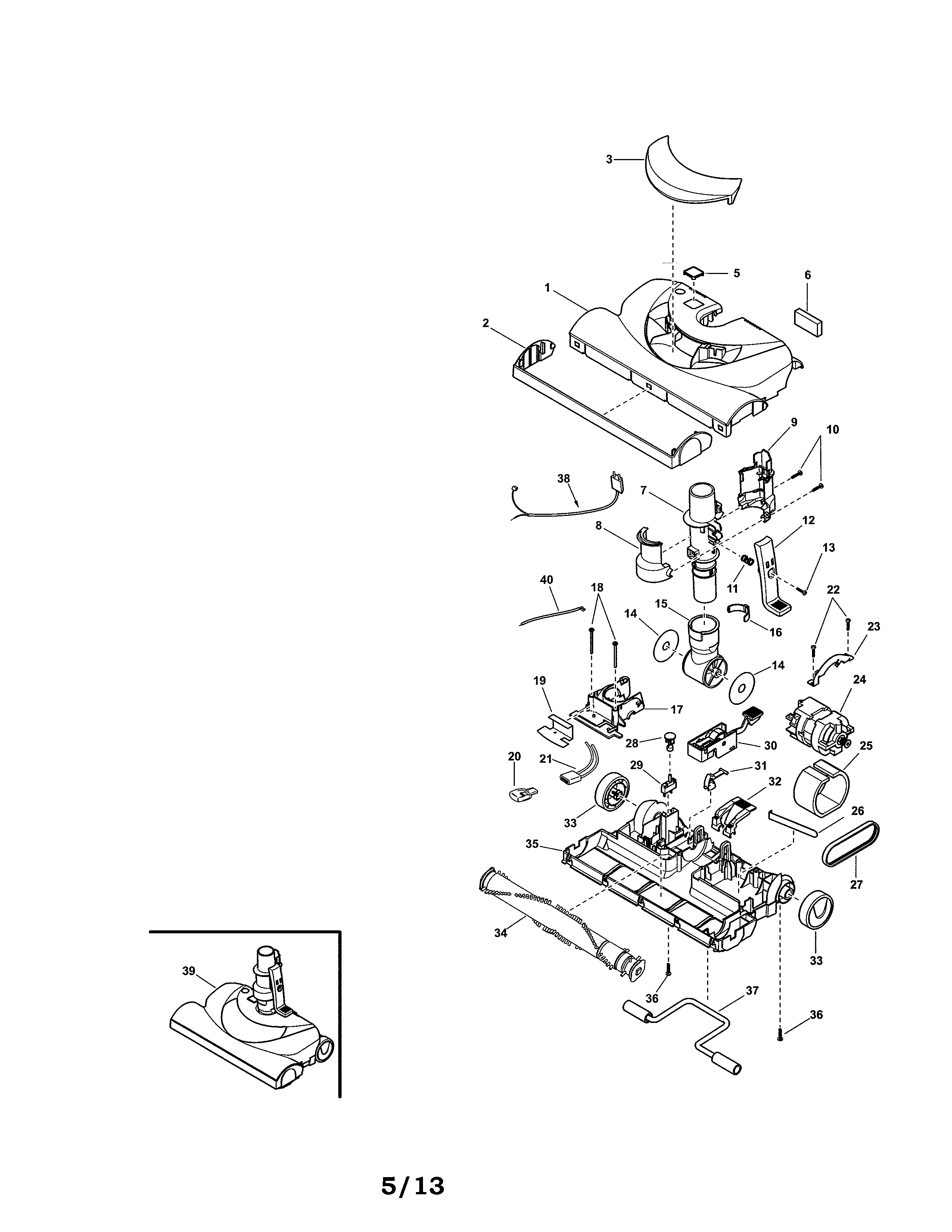 Kenmore 11651614014 Tools Attachment Parts Sears Partsdirect