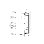 Samsung RSG307AARS/XAA-00 side-by-side refrigerator parts | Sears