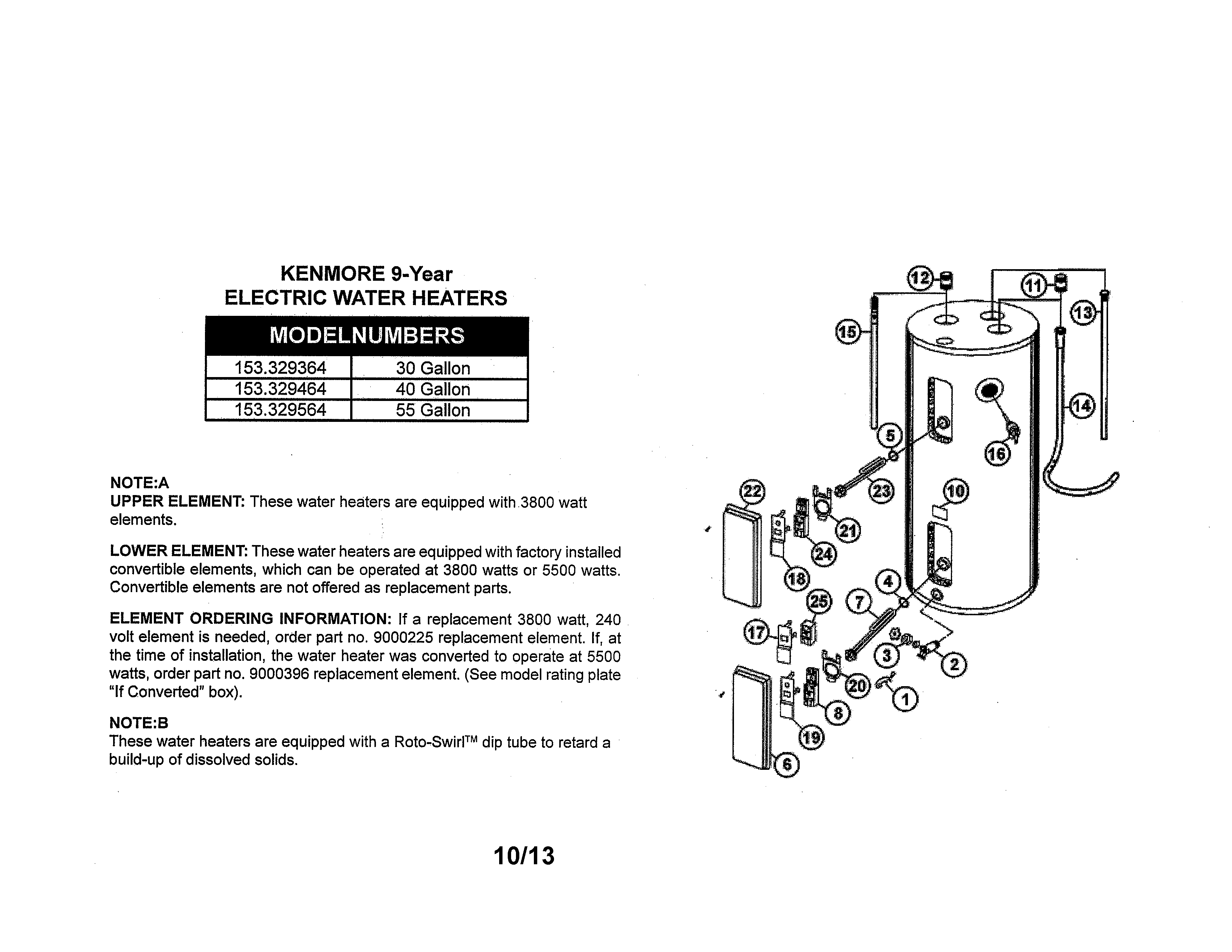 kenmore-3800-watt-water-heater-element