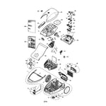 Kenmore Elite 11621814410 canister vacuum parts | Sears PartsDirect