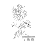 Dacor SGM304 gas cooktop parts | Sears PartsDirect
