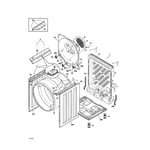 Looking for Frigidaire model FFRE1001PW0 dryer repair & replacement parts?