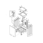 Frigidaire FFLE1011MW2 laundry center parts Sears PartsDirect