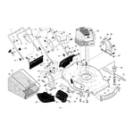 Poulan 96149000600 gas walk-behind mower parts | Sears PartsDirect