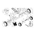 Husqvarna HU775H-96145000700 gas walk-behind mower parts | Sears