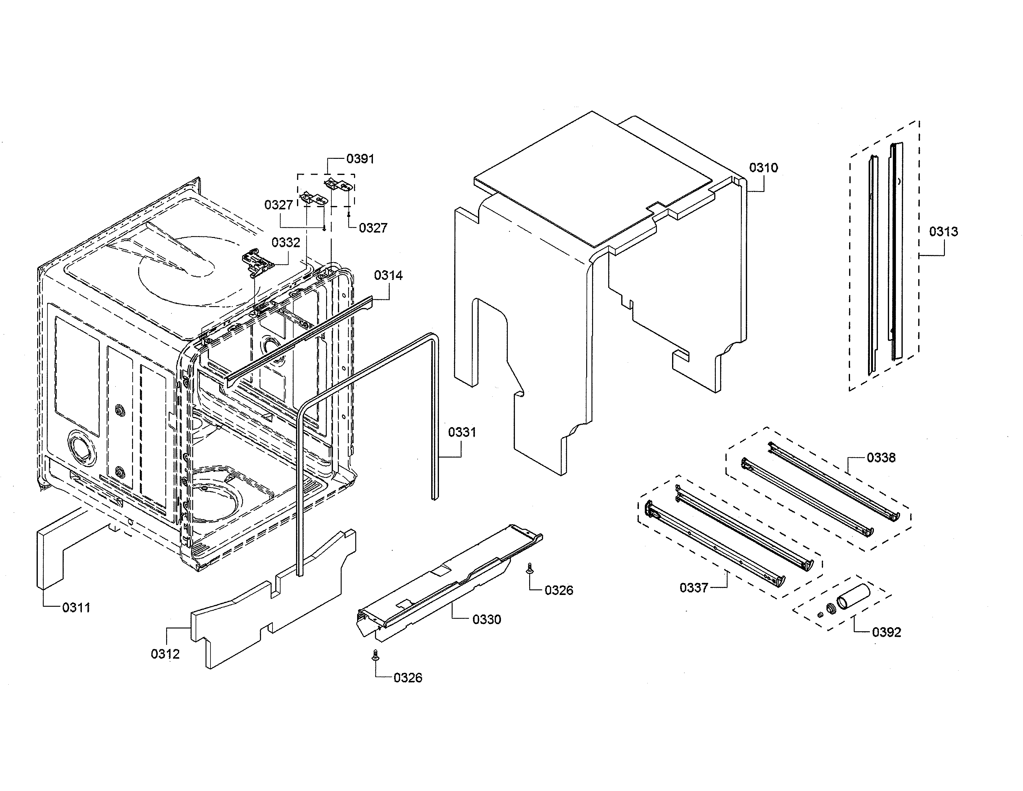 bosch dishwasher model shp865wf5n