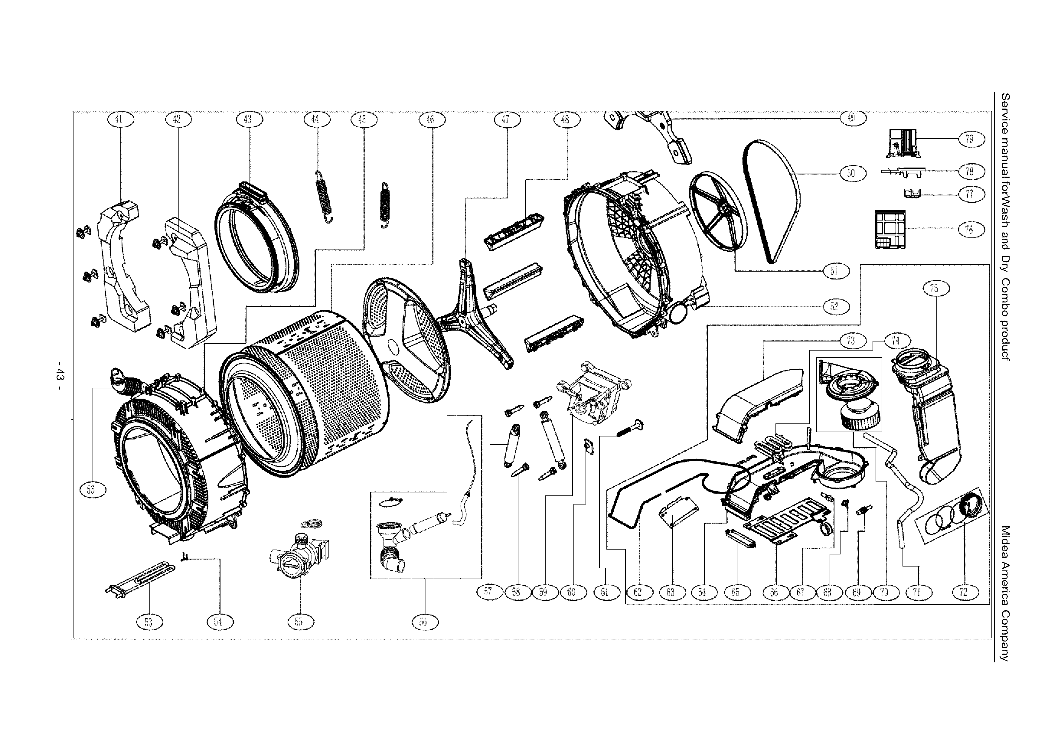 Midea Washer Dryer Combo Troubleshooting & Manual Expert Q&A