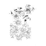 Husqvarna YTH20K46-96043027600 front-engine lawn tractor parts | Sears ...