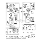 Husqvarna YTH1842-917243820 front-engine lawn tractor parts | Sears