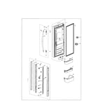 Samsung RF18HFENBSR/AA-00 bottom-mount refrigerator parts | Sears
