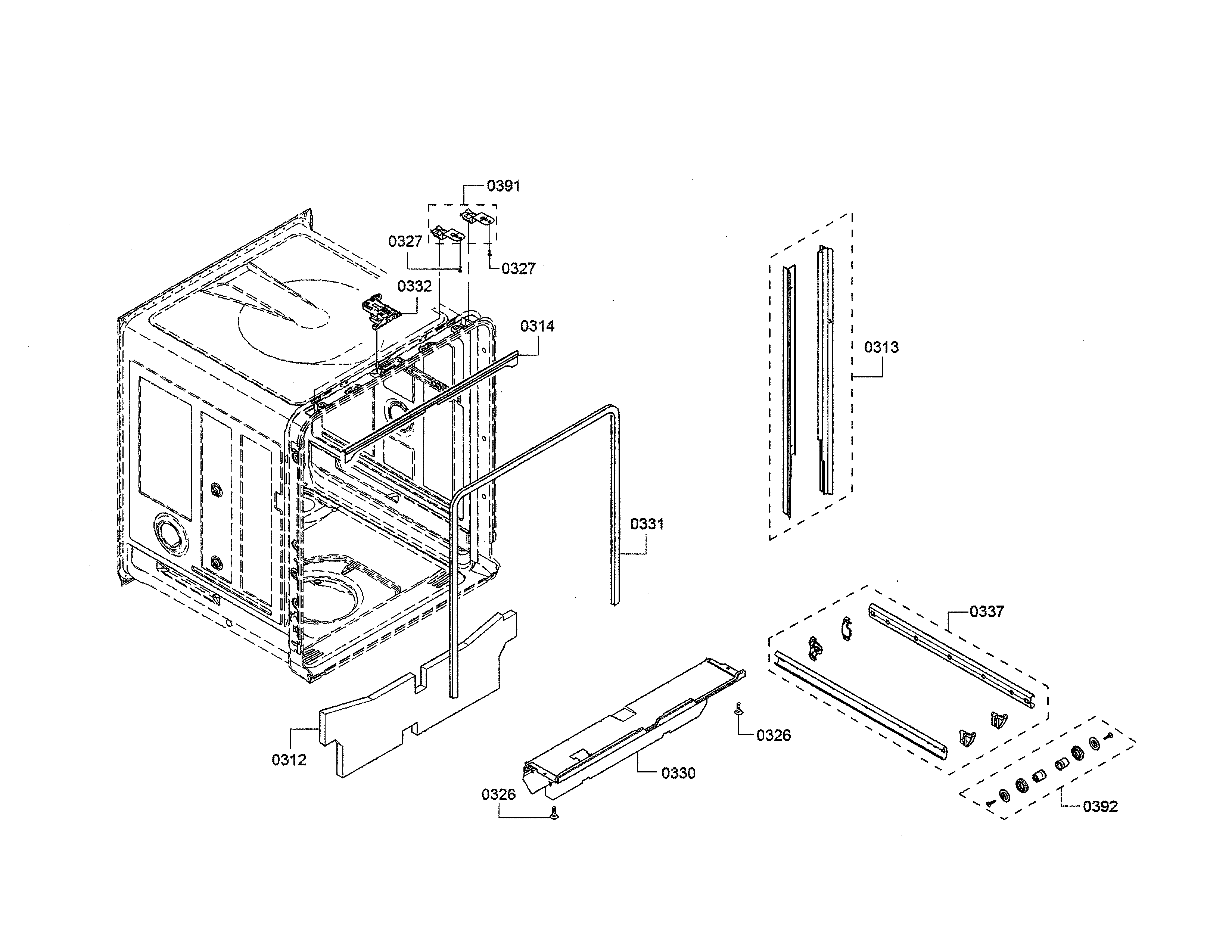 thermador dishwasher dwhd440mfp