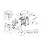 Samsung DVE45N5300W/A3-00 dryer parts | Sears PartsDirect