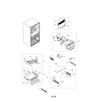 Samsung RF28HMEDBSG/AA-02 bottom-mount refrigerator parts | Sears