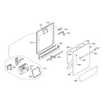 Thermador DWHD640JFP/98 dishwasher parts | Sears PartsDirect