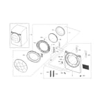 Samsung DV45K6500GV/A3-01 dryer parts | Sears PartsDirect