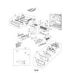 Samsung RF26VADBP/XAA-00 bottom-mount refrigerator parts | Sears ...