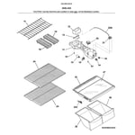 Kenmore 25360412616 top-mount refrigerator parts | Sears PartsDirect