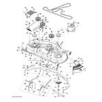 Husqvarna Yth24v54 96043025900 Front Engine Lawn Tractor Parts Sears