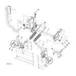 Husqvarna YT42DXLS-96043028100 front-engine lawn tractor parts | Sears ...