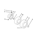 Husqvarna YTH22V46-96043027100 front-engine lawn tractor parts | Sears