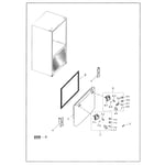 Samsung RF263BEAESG/AA-04 bottom-mount refrigerator parts | Sears ...