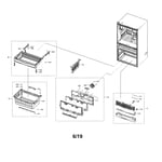 Samsung RF28R7351SR/AA-00 bottom-mount refrigerator parts | Sears