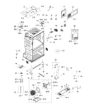 Samsung RF25HMEDBSR/AA-10 bottom-mount refrigerator parts | Sears