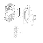 Samsung RF25HMEDBSR/AA-10 bottom-mount refrigerator parts | Sears
