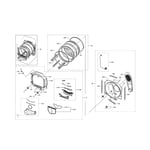 Samsung DVE50R5400V/A3-00 dryer parts | Sears PartsDirect