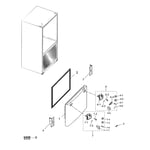 Samsung Rf263beaesr Aa-07 Bottom-mount Refrigerator Parts 