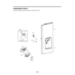 LG LFXC22526S/01 bottom-mount refrigerator parts | Sears PartsDirect