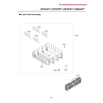 LG LDF5678BD/00 dishwasher parts Sears PartsDirect