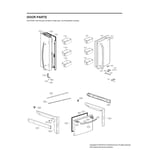 LG LFCC22426S/01 bottom-mount refrigerator parts | Sears PartsDirect