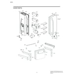 LG LRFXS2503D/00 bottom-mount refrigerator parts | Sears PartsDirect