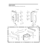LG LRFWS2906S/00 bottom-mount refrigerator parts | Sears PartsDirect