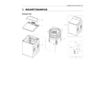 Samsung WA54R7200AW/US-02 washer parts | Sears PartsDirect