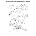 Husqvarna TS354XD-96043030500 front-engine lawn tractor parts | Sears